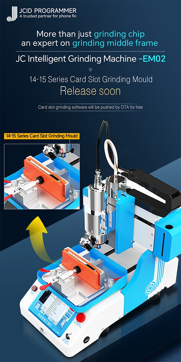 14-15 series card slot grinding mould