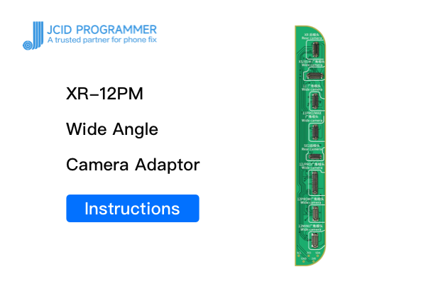 XR-12PM Wide Angle Camera Repair Adaptor Operation Guide