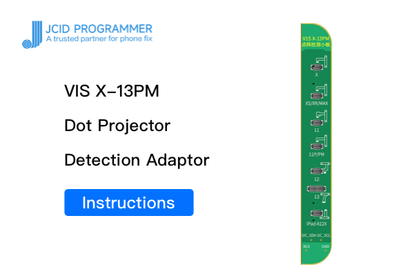 V1SE X-13PM Dot Projector Detection Adaptor – Instructions