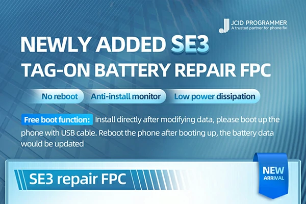 SE3 TAG-ON BATTERY REPAIR FPC NEW ARRIVAL