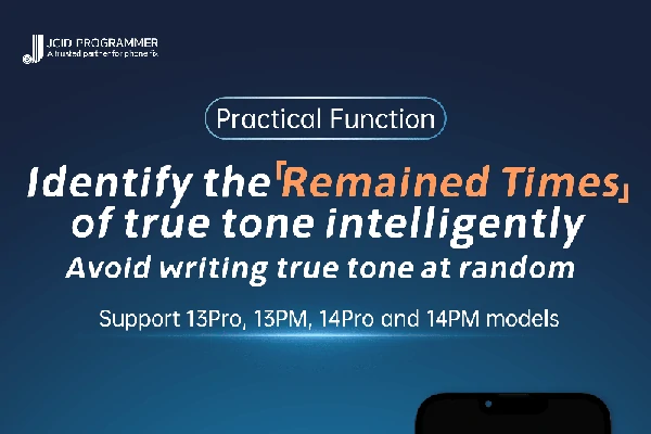 Identify The “Remained Times” of True Tone Intelligently Function Update!