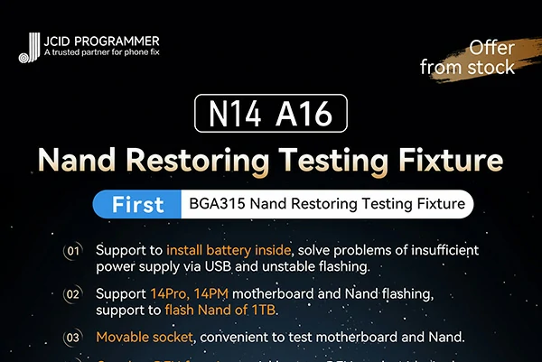 N14 A16 Nand Restoring Testing Fixture Offer From Stock 