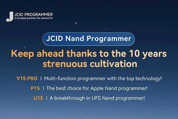 JCID Nand Programmer | 10 years strenuous cultivation