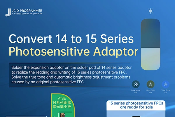 Convert 14 to 15 Series Photosensitive Adaptor