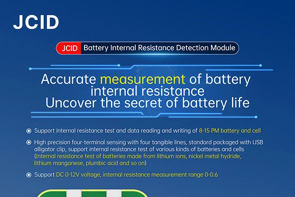 JCID Battery Internal Resistance Detection Module